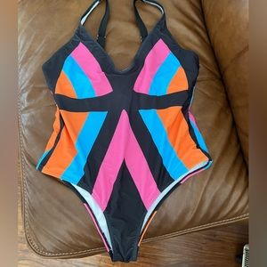 One piece bathing suit